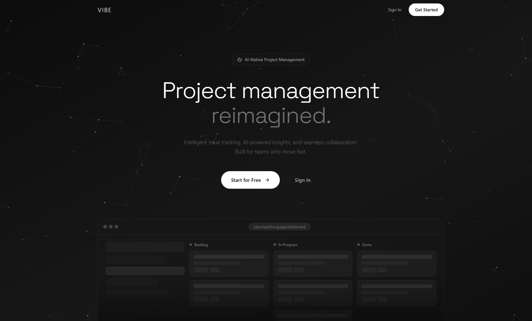 Vibe - AI-Native Project Management